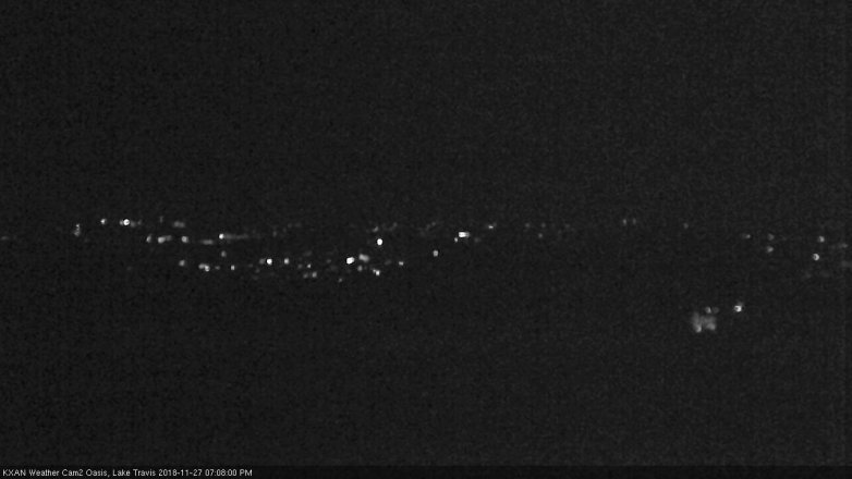 Lake Travis webcam, November 27, 2018 6:10 PM CT