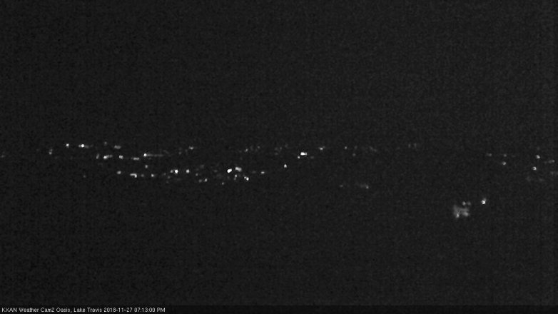 Lake Travis webcam, November 27, 2018 6:15 PM CT