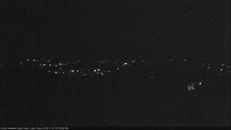 Lake Travis webcam, November 27, 2018 6:20 PM CT