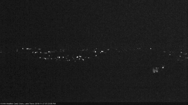 Lake Travis webcam, November 27, 2018 6:25 PM CT