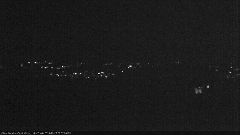 Lake Travis webcam, November 27, 2018 6:40 PM CT