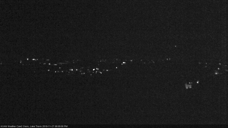 Lake Travis webcam, November 27, 2018 7:10 PM CT