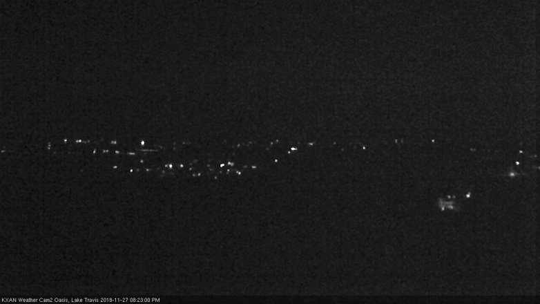 Lake Travis webcam, November 27, 2018 7:25 PM CT