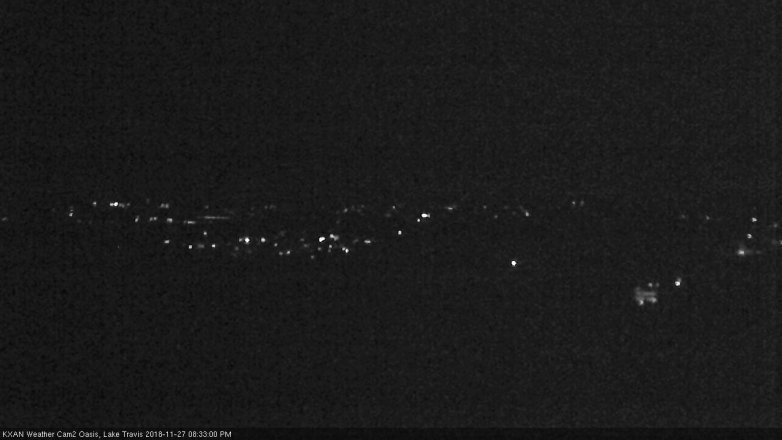 Lake Travis webcam, November 27, 2018 7:35 PM CT