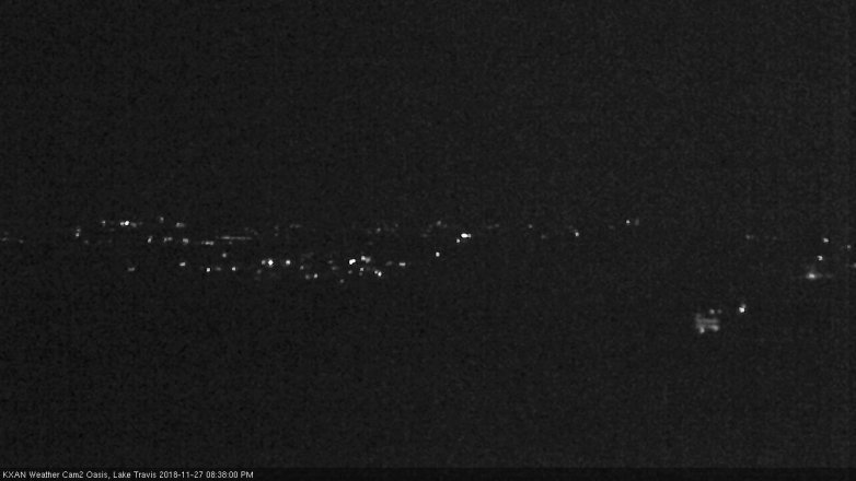 Lake Travis webcam, November 27, 2018 7:40 PM CT
