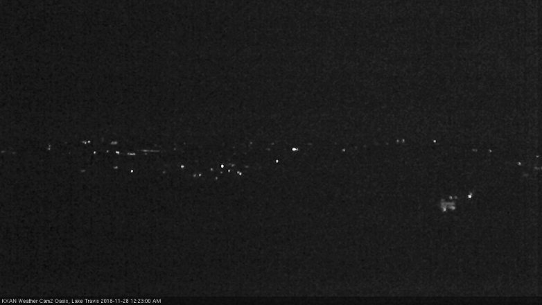 Lake Travis webcam, November 27, 2018 11:25 PM CT