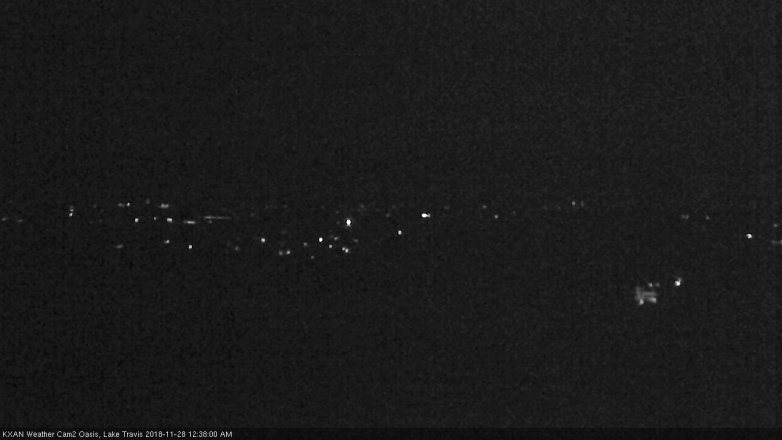Lake Travis webcam, November 27, 2018 11:40 PM CT
