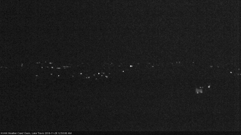 Lake Travis webcam, November 27, 2018 11:55 PM CT