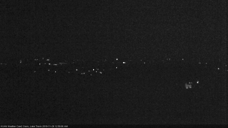 Lake Travis webcam, November 27, 2018 12:00 AM CT