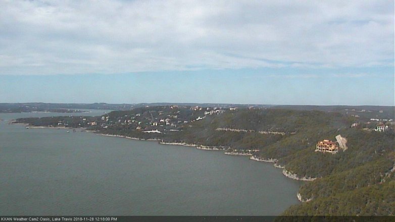 Lake Travis webcam, November 28, 2018 11:20 AM CT