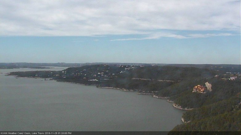 Lake Travis webcam, November 28, 2018 12:35 PM CT