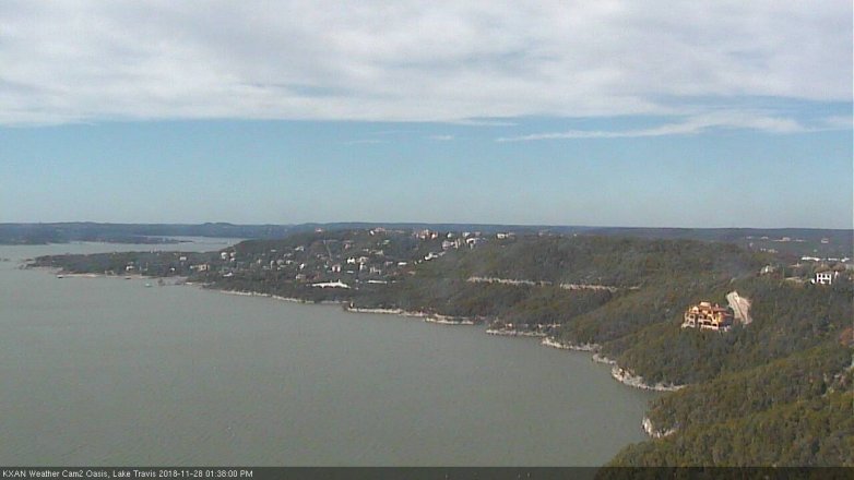 Lake Travis webcam, November 28, 2018 12:40 PM CT