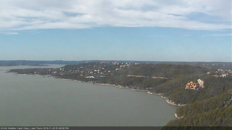 Lake Travis webcam, November 28, 2018 12:50 PM CT
