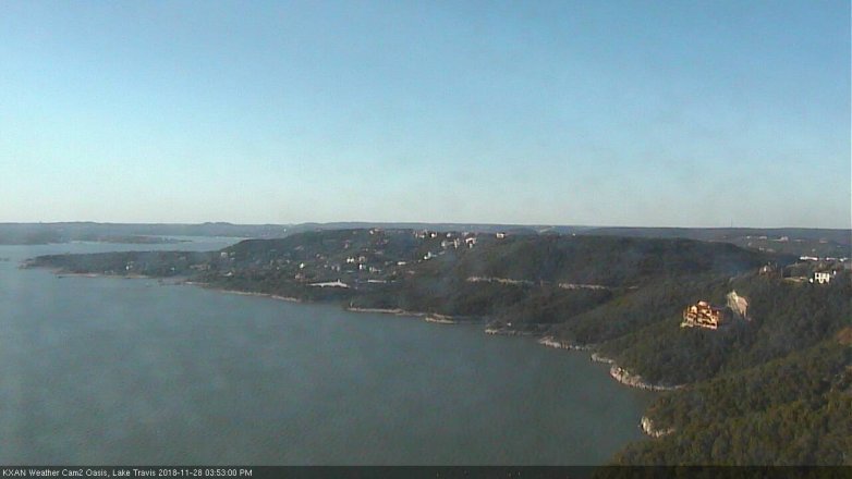 Lake Travis webcam, November 28, 2018 2:55 PM CT