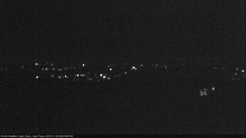 Lake Travis webcam, November 28, 2018 5:40 PM CT