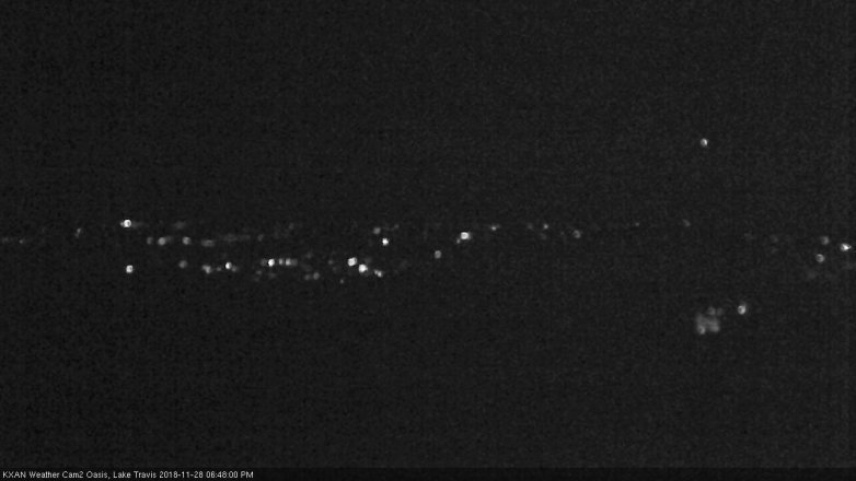 Lake Travis webcam, November 28, 2018 5:50 PM CT