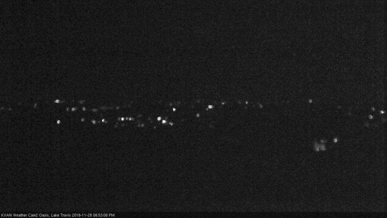 Lake Travis webcam, November 28, 2018 5:55 PM CT