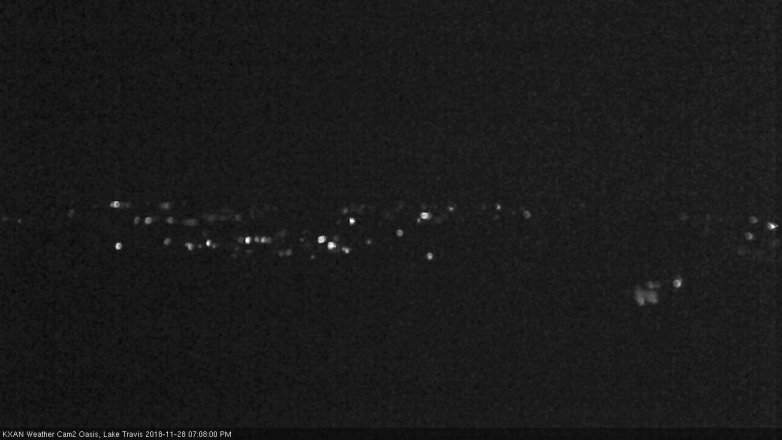 Lake Travis webcam, November 28, 2018 6:10 PM CT