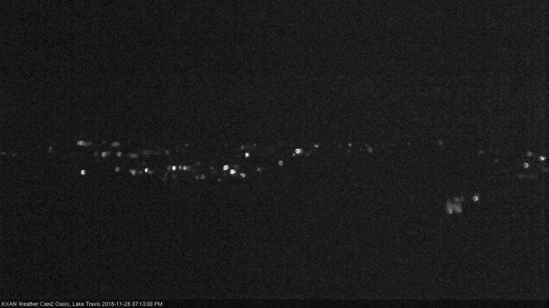 Lake Travis webcam, November 28, 2018 6:15 PM CT