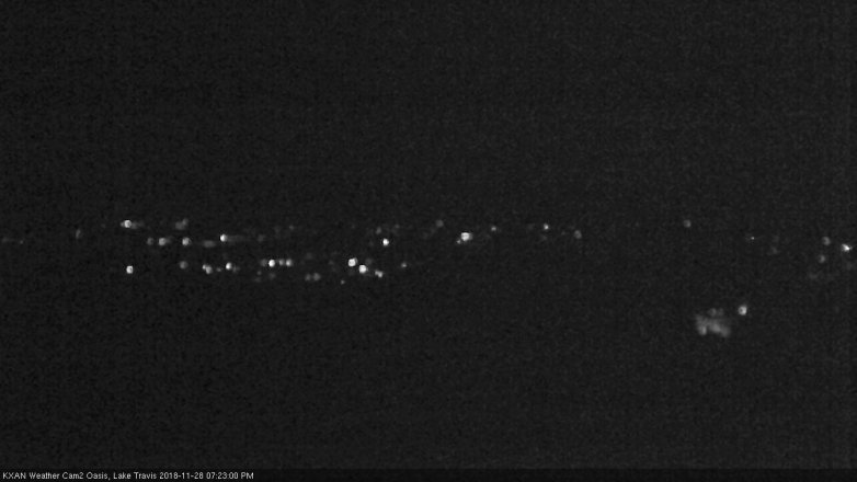 Lake Travis webcam, November 28, 2018 6:25 PM CT