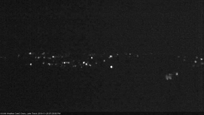 Lake Travis webcam, November 28, 2018 6:30 PM CT
