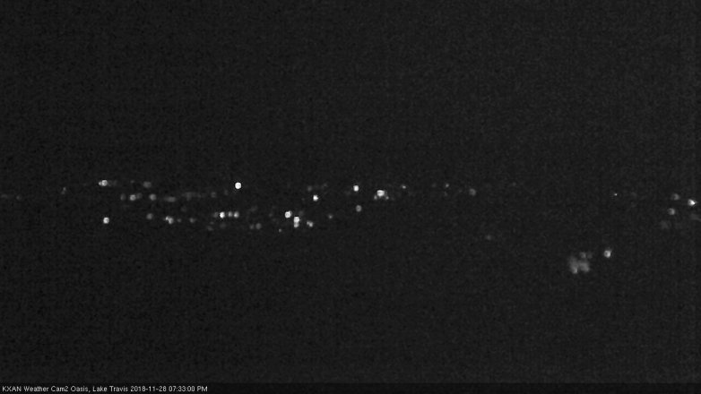 Lake Travis webcam, November 28, 2018 6:35 PM CT