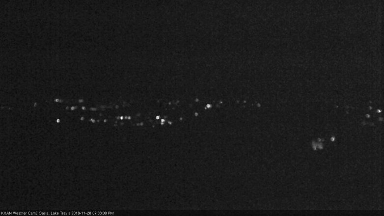Lake Travis webcam, November 28, 2018 6:40 PM CT