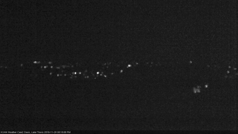 Lake Travis webcam, November 28, 2018 7:20 PM CT