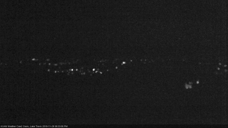 Lake Travis webcam, November 28, 2018 7:35 PM CT