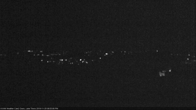 Lake Travis webcam, November 28, 2018 7:55 PM CT