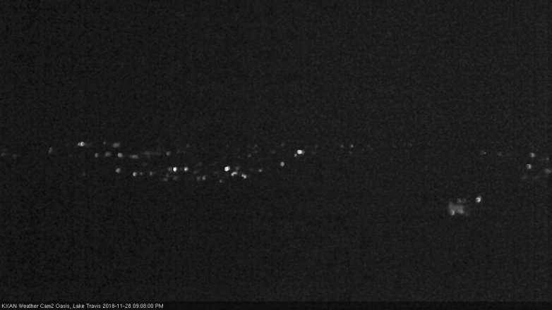 Lake Travis webcam, November 28, 2018 8:10 PM CT