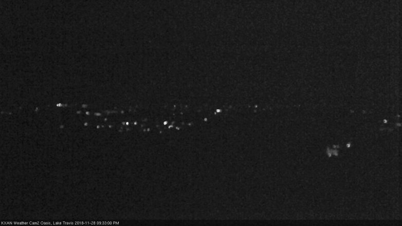 Lake Travis webcam, November 28, 2018 8:35 PM CT