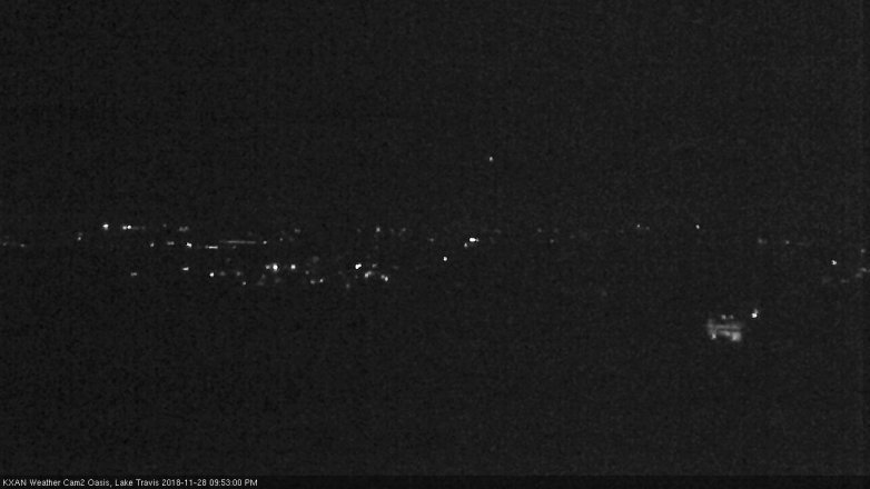 Lake Travis webcam, November 28, 2018 8:55 PM CT