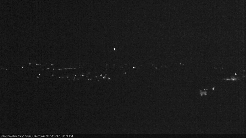 Lake Travis webcam, November 28, 2018 10:05 PM CT