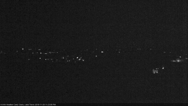 Lake Travis webcam, November 28, 2018 10:25 PM CT