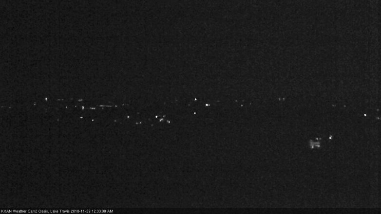 Lake Travis webcam, November 28, 2018 11:35 PM CT