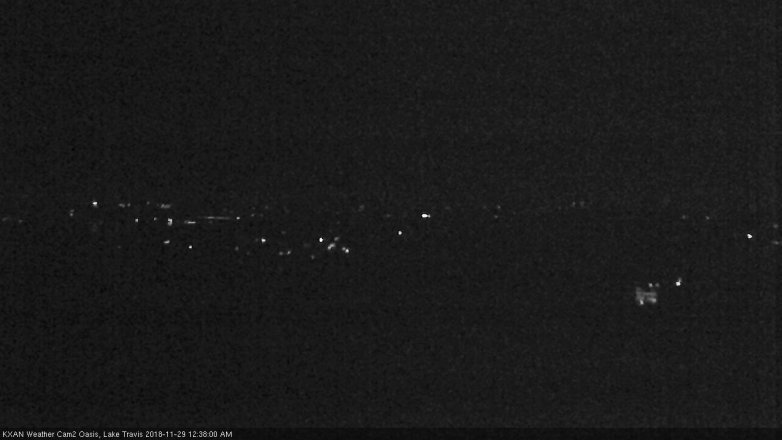 Lake Travis webcam, November 28, 2018 11:40 PM CT
