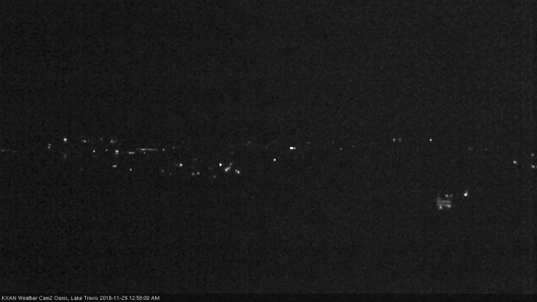 Lake Travis webcam, November 28, 2018 12:00 AM CT