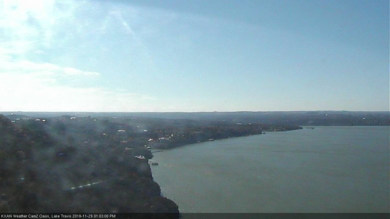 Lake Travis webcam, November 29, 2018 12:05 PM CT