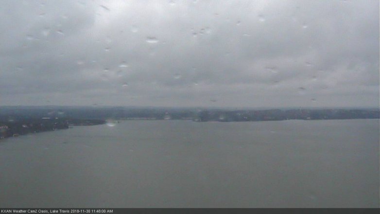 Lake Travis webcam, November 30, 2018 10:50 AM CT