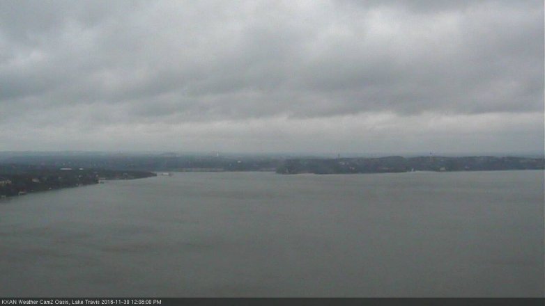 Lake Travis webcam, November 30, 2018 11:10 AM CT