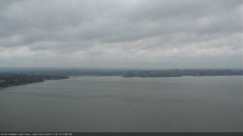 Lake Travis webcam, November 30, 2018 11:15 AM CT