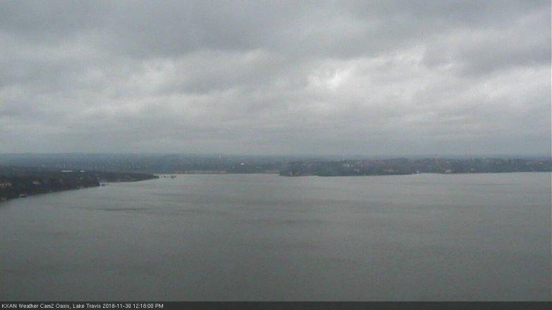 Lake Travis webcam, November 30, 2018 11:20 AM CT