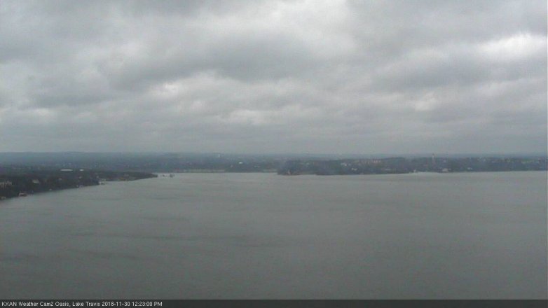Lake Travis webcam, November 30, 2018 11:25 AM CT
