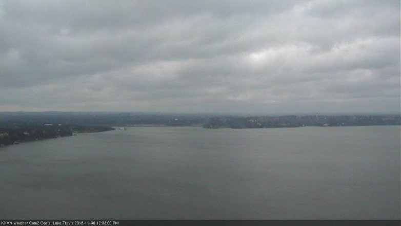 Lake Travis webcam, November 30, 2018 11:35 AM CT