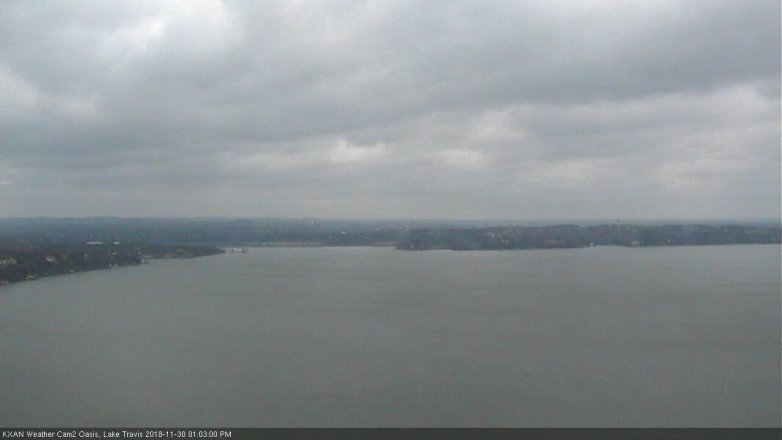 Lake Travis webcam, November 30, 2018 12:05 PM CT