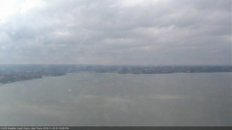 Lake Travis webcam, November 30, 2018 12:20 PM CT