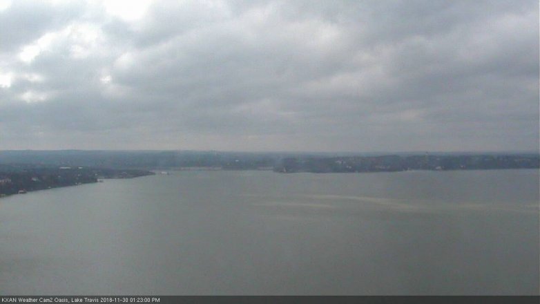 Lake Travis webcam, November 30, 2018 12:25 PM CT