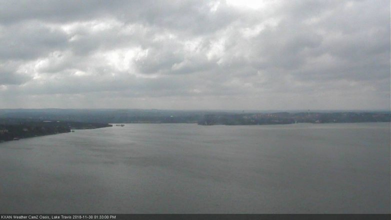 Lake Travis webcam, November 30, 2018 12:35 PM CT