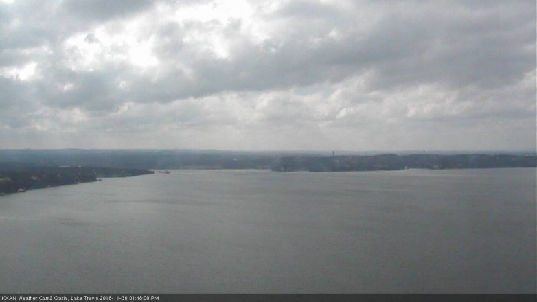 Lake Travis webcam, November 30, 2018 12:50 PM CT